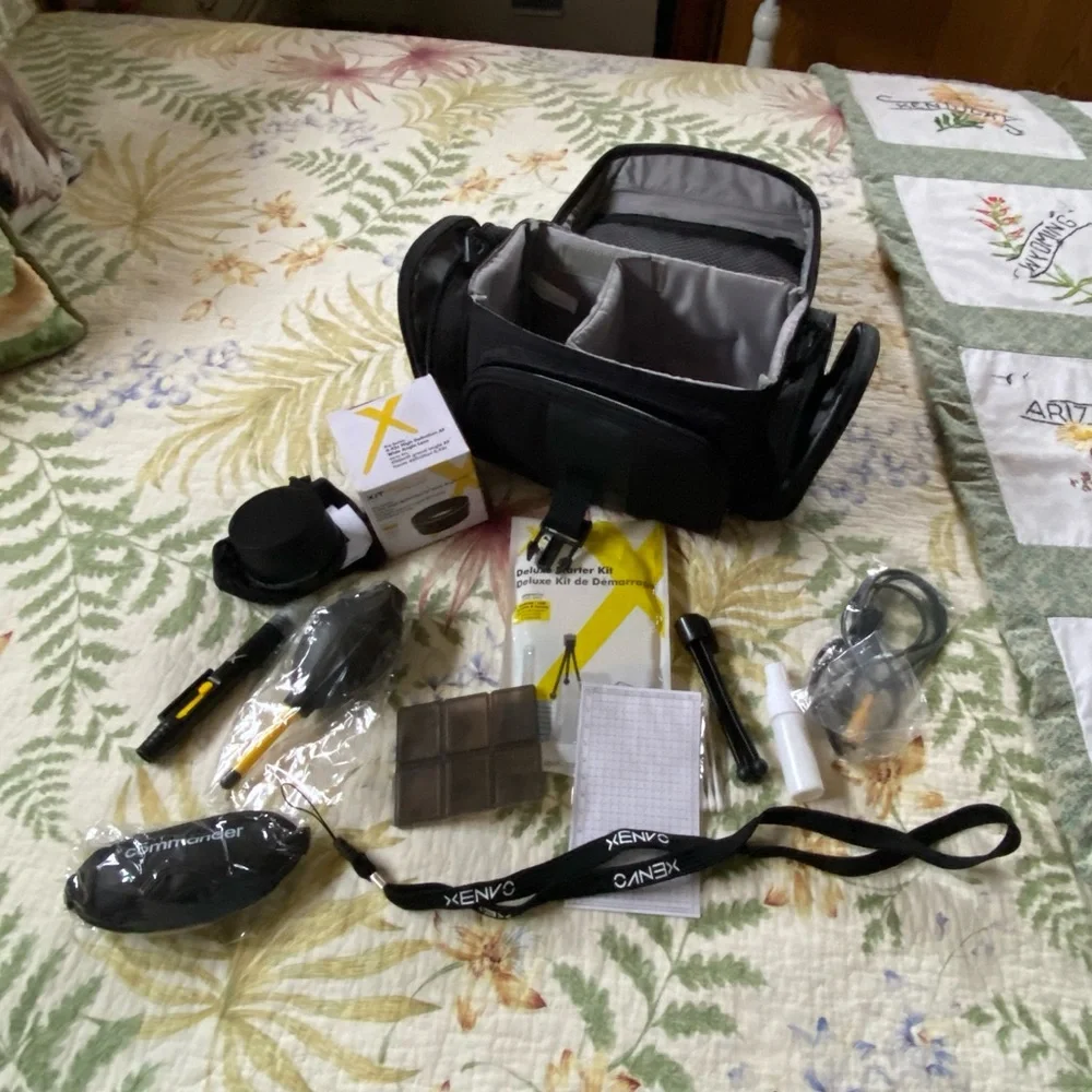 Assorted Camera Accessories&Bag